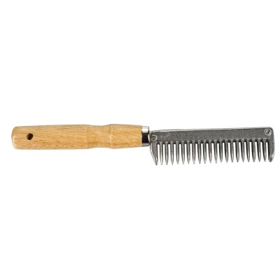  Mane & Tail Comb with Wood Handle