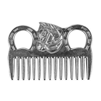  Aluminum Horsehead Mane Comb